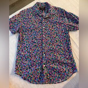 Bonobos Riviera Floral Print Button Down